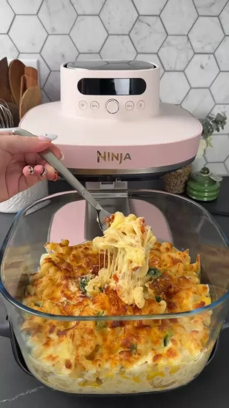 Ninja Crispi® Pro 6-in-1 Glass Countertop Air Fryer, Cyberspace