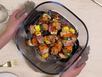 Ninja Crispi® Pro 6-in-1 Glass Countertop Air Fryer, Cyberspace