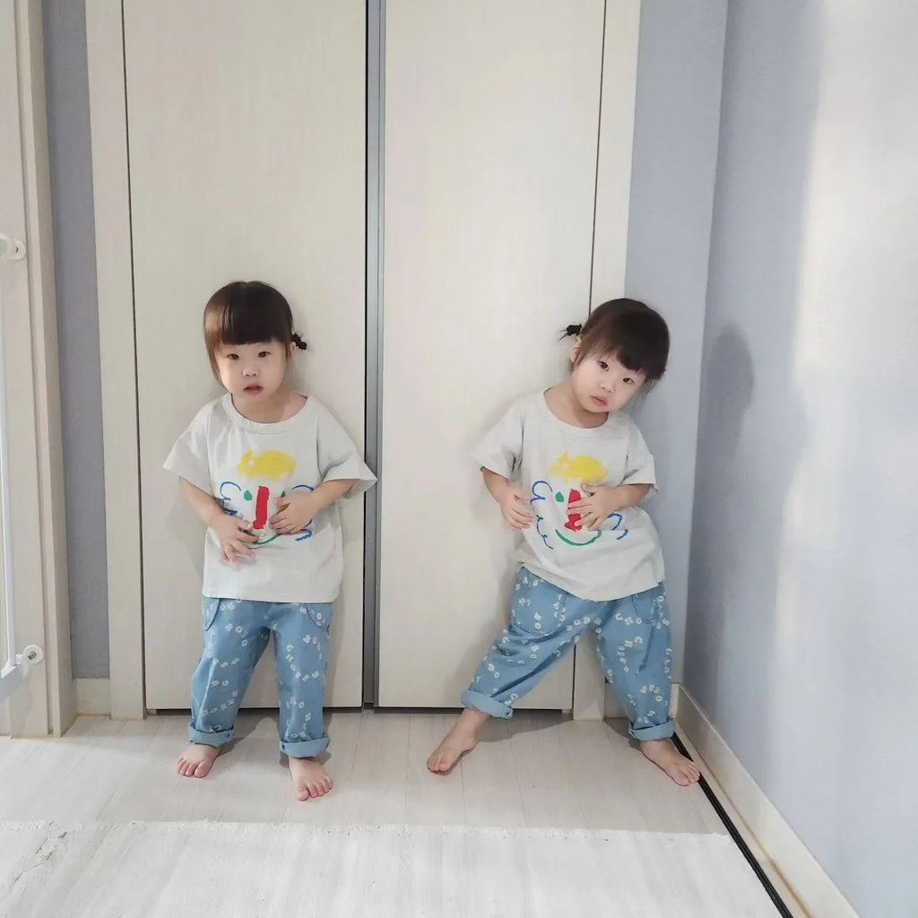 Baby T Shirt – Unisex Cotton Cartoon Kids Tee | Soft Summer Short Sleeve T-Shirts for Boys & Girls | Toddler Clothes USA