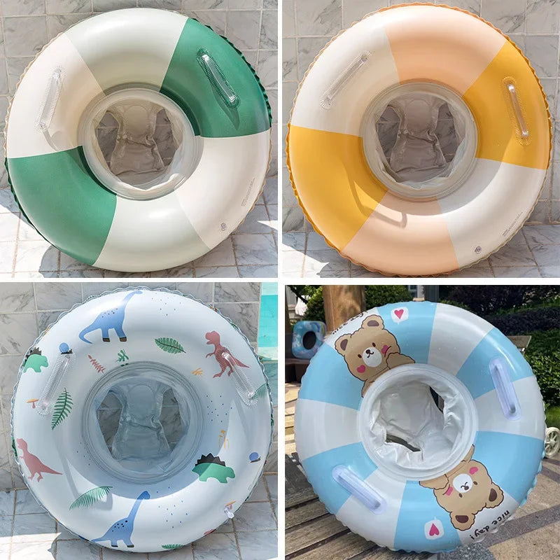 ROOXIN Baby Swim Ring Float Seat | Inflatable Swim Ring for Kids | Toddler Pool Tube | Child Swimming Circle Toy