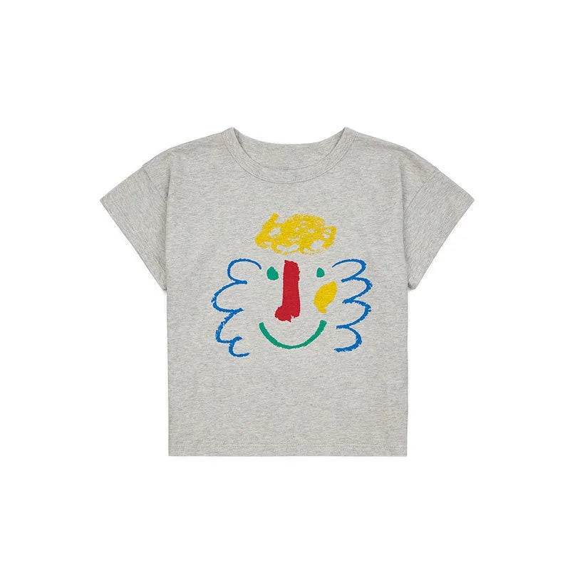 Baby T Shirt – Unisex Cotton Cartoon Kids Tee | Soft Summer Short Sleeve T-Shirts for Boys & Girls | Toddler Clothes USA