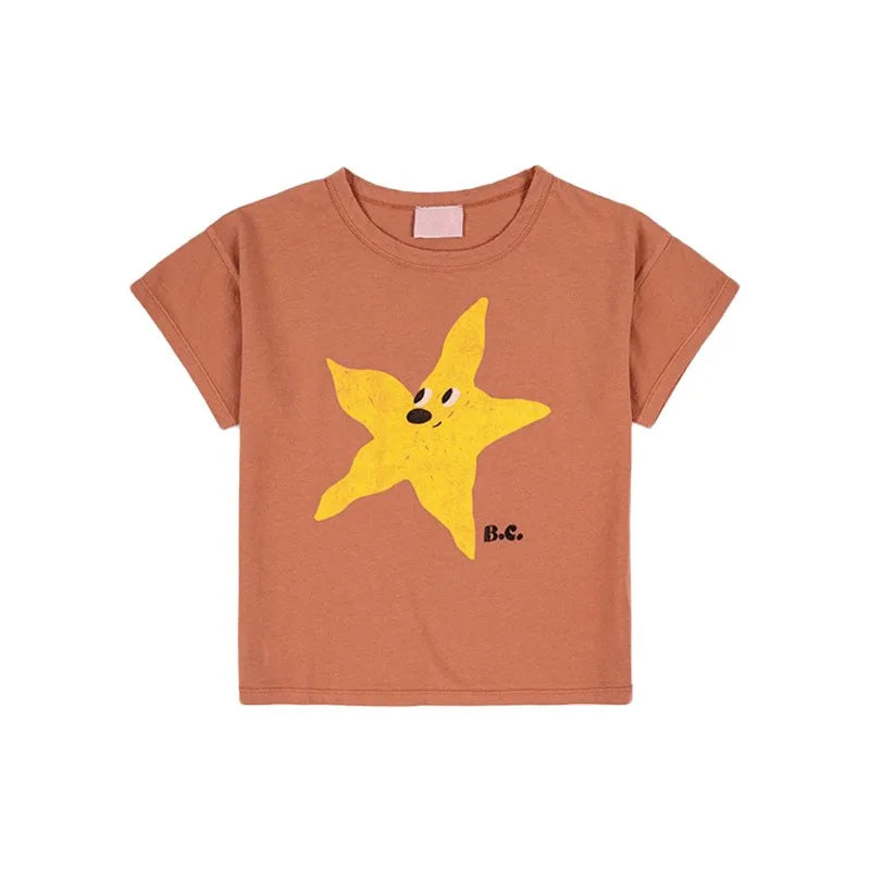 Baby T Shirt – Unisex Cotton Cartoon Kids Tee | Soft Summer Short Sleeve T-Shirts for Boys & Girls | Toddler Clothes USA