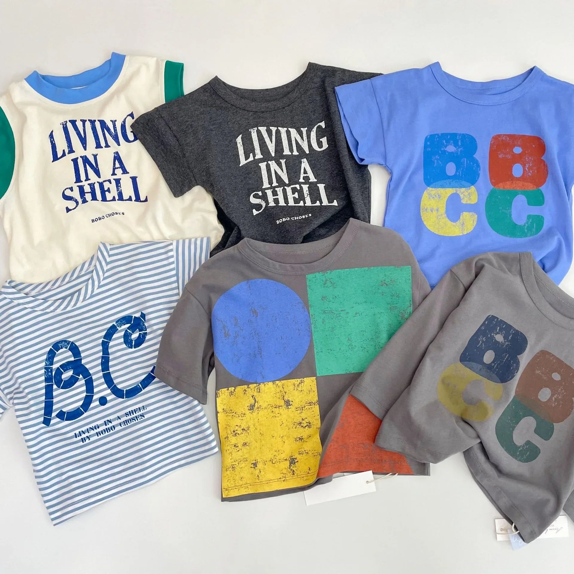 Baby T Shirt – Unisex Cotton Cartoon Kids Tee | Soft Summer Short Sleeve T-Shirts for Boys & Girls | Toddler Clothes USA