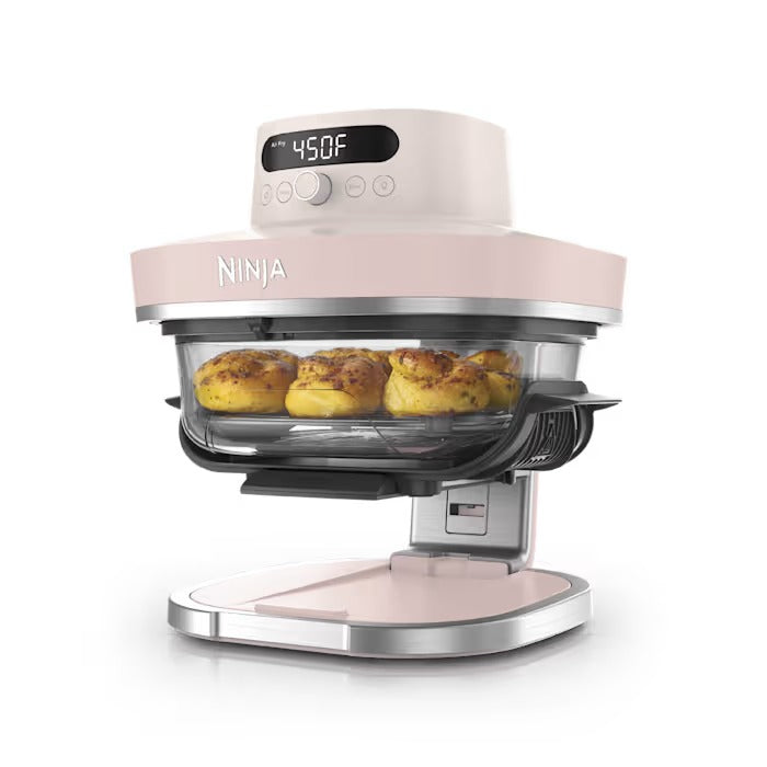 Ninja Crispi® Pro 6-in-1 Glass Countertop Air Fryer, Cyberspace