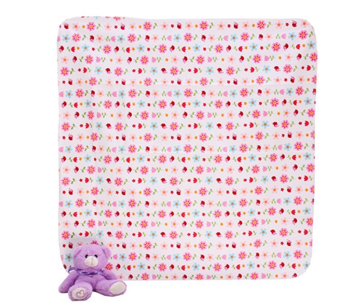 Tiny&Thrive Baby Bed Cover – 4-Piece Cotton Flannel Sheets, Soft & Comfortable 76x76cm