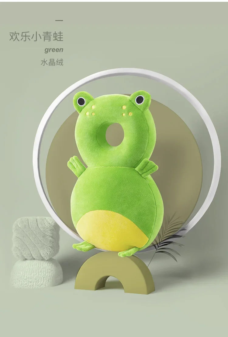 Baby Head Protector for Toddlers – Soft Safety Cushion for Walking, Anti-Fall Cartoon Pillow for Infant Head & Shoulder Protection (1-3Y)