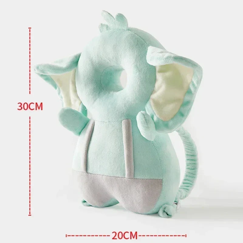 Baby Head Protector for Toddlers – Soft Safety Cushion for Walking, Anti-Fall Cartoon Pillow for Infant Head & Shoulder Protection (1-3Y)