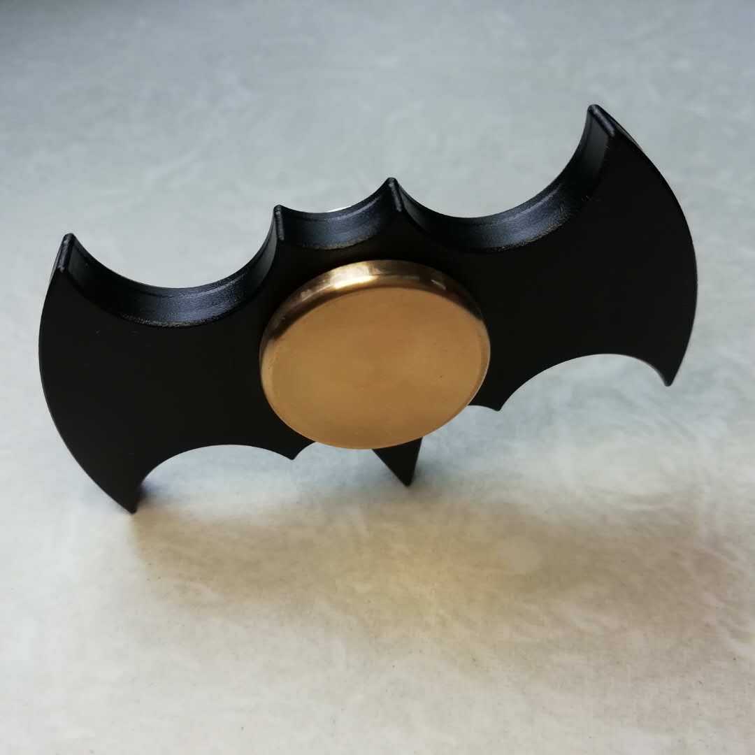 Tiny&Thrive Batman Fidget Hand Spinner – Cool Zinc Alloy Stress Relief Toy