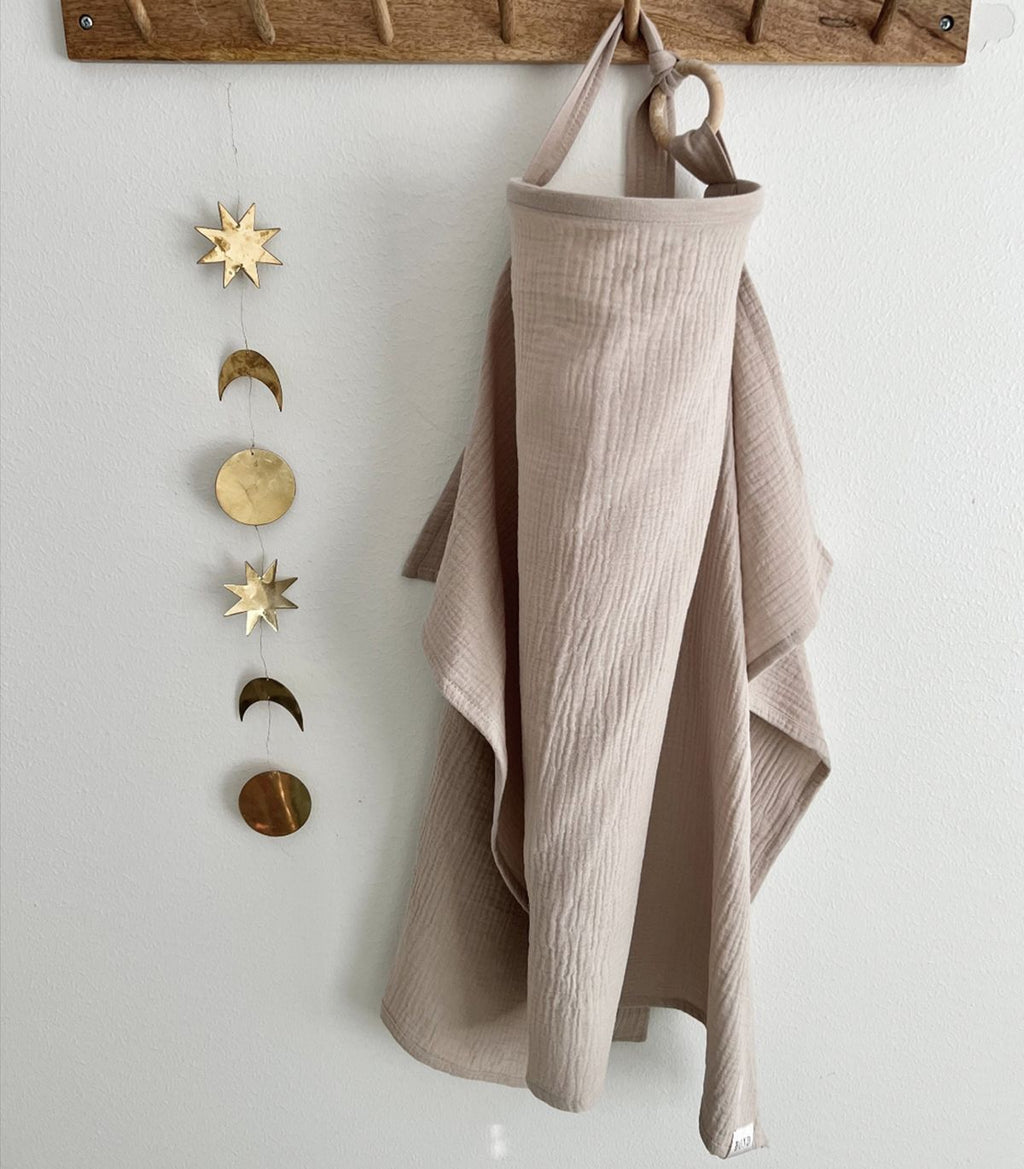 Tiny&Thrive Breastfeeding Muslin Cover – Double Layer Cotton Nursing Shawl & Baby Blanket