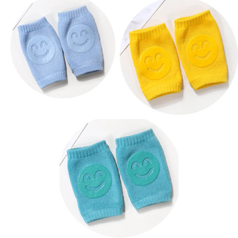 Tiny&Thrive Summer Terry Baby Socks with Childrens Knee Pads