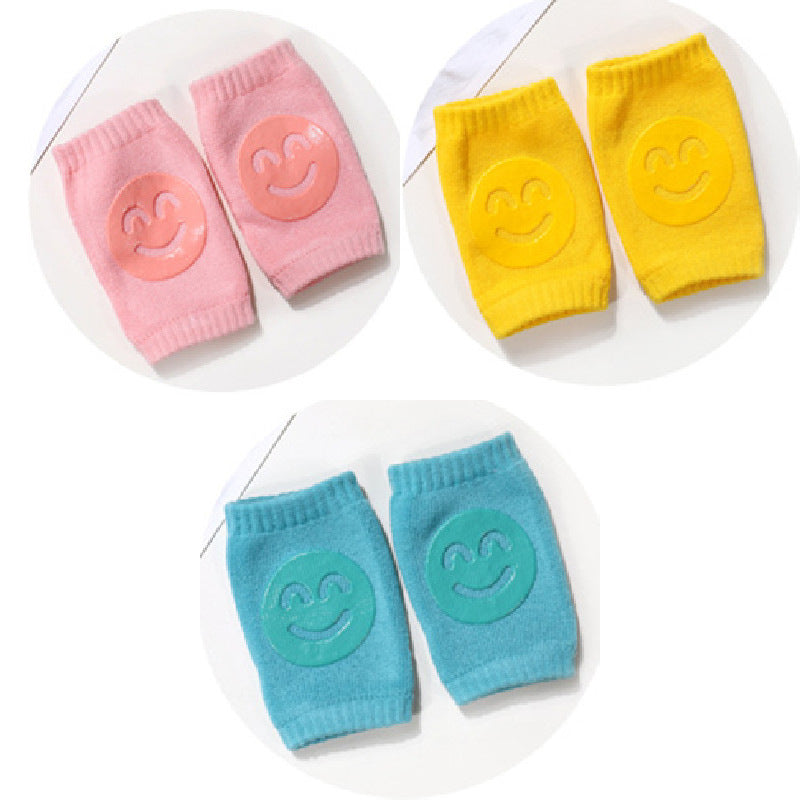 Tiny&Thrive Summer Terry Baby Socks with Childrens Knee Pads