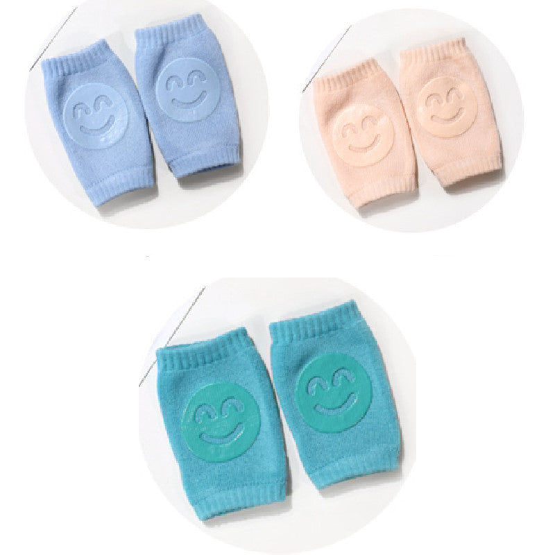 Tiny&Thrive Summer Terry Baby Socks with Childrens Knee Pads