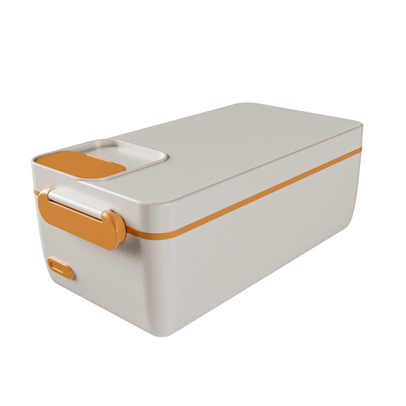 Tiny&Thrive Electric Tiffin Box – Large Capacity, USB Heated, Stainless Steel Lunch Box
