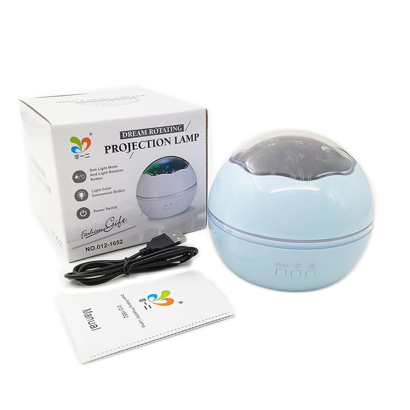 Tiny&Thrive LED Ball Light – Star Projector Lamp USB Baby Sleep Night Light