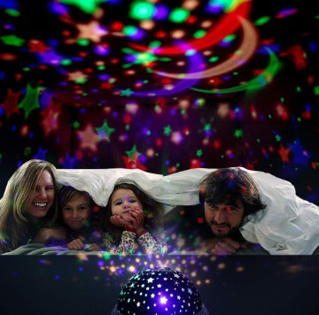 Tiny&Thrive LED Ball Light – Star Projector Lamp USB Baby Sleep Night Light